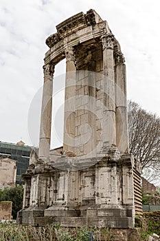 Temple of Vesta at the Roman Forum, Rome, Italy Europe