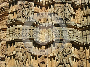 Temple wall