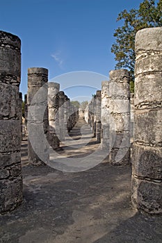 Temple of the Warriors, Chichen Itza, Mexico