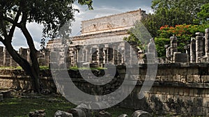 Temple of the Warriors , Chichen Itza , Mexico