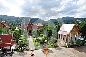 Temple of Wat Chalong, Phuket, Thailand