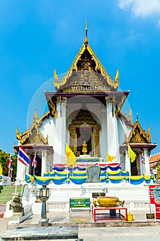 Temple in Wat Na Phramane in Ayutthaya