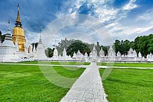 Temple Wat Suan Dok in Chiang Mai; Thailand