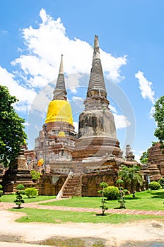 Temple in Wat Yaichaimongkol