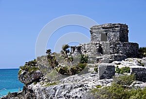 Temple of the Wind in Tulum Mexico photo