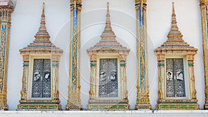 Temple windows art pattern