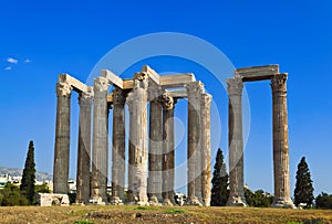 Temple of Zeus at Athens, Greece