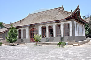 Temple at Zhou Mausoleum