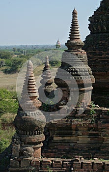 Temples in Bagan Myanmar (Burma)