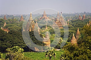 Temples of Bagan. Myanmar (Burma).