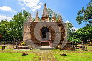 Temples in Chiang Mai, Thailand.