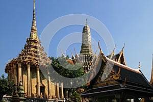 Temples at the Grand Palace, Bangkok