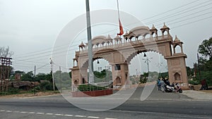 Temples on Indian Small Citi highways