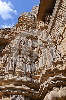 The temples at Khajuraho - India