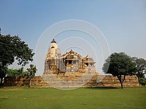 Temples at Khajuraho in India