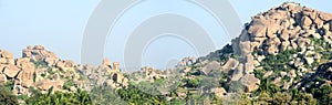 Temples on Matanga Hill at Hampi