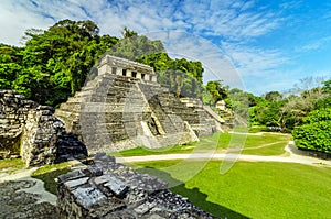 Temples in Palenque