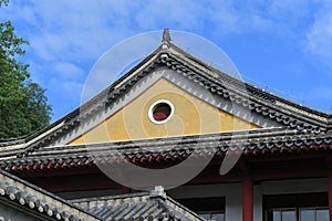 temples in traditional Chinese architectural style