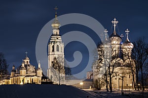 Temples of the Vologda Kremlin. Vologda, Russia