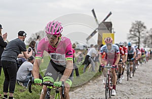 The Cyclist Tom Scully - Paris-Roubaix 2018