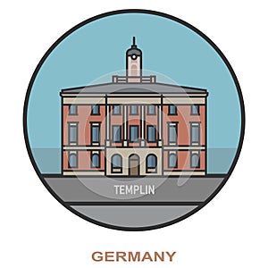 Templin. Cities and towns in Germany