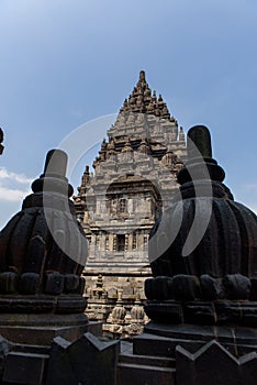 Templo de Borobudur durante el dÃÂ­a, Yogyakarta, Java, Indonesia. photo