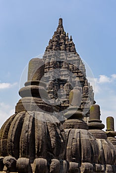 Templo de Borobudur durante el dÃÂ­a, Yogyakarta, Java, Indonesia. photo