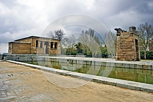 Templo de Debod, Madrid photo