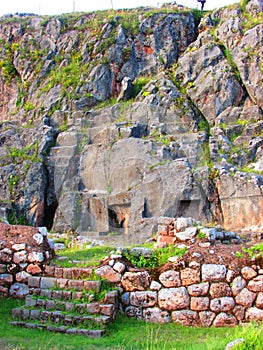 Templo de la Luna, Cusco, Peru. Ruinas y arqueologÃÂ­a photo