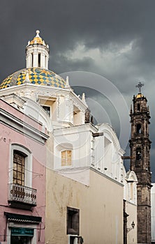 Templo de San CristÃÂ³bal Church Puebla photo