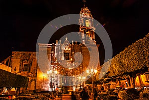 Templo de San Francisco Church San Miguel de Allende Mexico