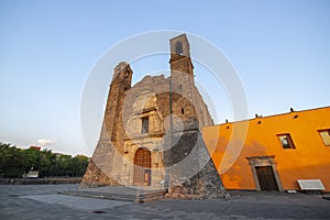 Templo de Santiago and Tlatelolco ruin at Mexico City, Mexico photo