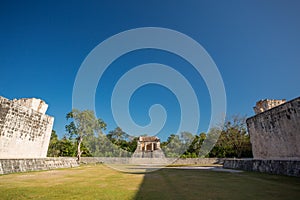 Templo del Hombre Barbado, Chichen Itza, Yucatan, Mexico photo