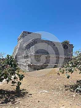 Templo del la Serie Inicial in Tulum, Mexico photo