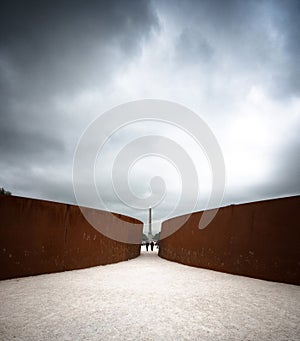 Temporary Installation Sculpture in Paris