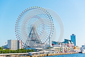 Tempozan Ferris wheel and Osaka Aquarium