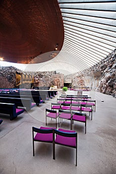 Temppeliaukio Church Interior photo