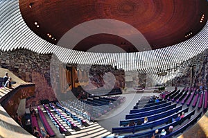 Temppeliaukio Kirkko Rock Church Helsinki