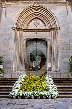 Temps de flors, event flower Festival in Girona, Catalonia, Spain