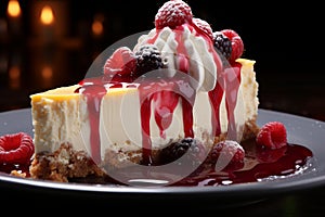 Tempt your taste buds with heavenly cheesecake creations that offer pure indulgence