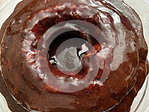 Tempting Chocolate Cake Drenched in Icing