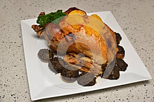 Tempting roast turkey