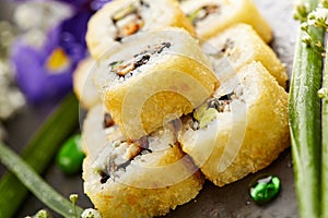 Tempura Maki Sushi Roll