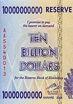 Ten Billion Dollars