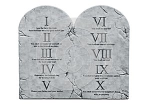 The Ten Commandments, 3D rendering
