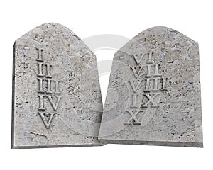 Ten Commandments photo