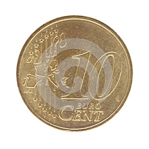 Ten euro cent coin