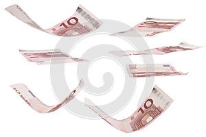 Ten euro greenback photo