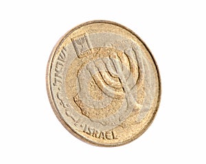 Ten Israeli New Sheqel cents