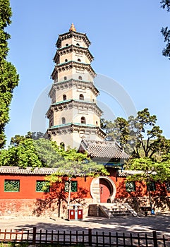 Ten party Temple(Shifang Temple) and Pagoda